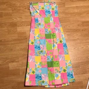 Strapless Lilly Pulitzer Dress